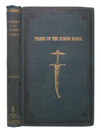 BIDDULPH, JOHN. Tribes of the Hindoo Koosh.  1880.  The anthropologist Sir James G. Frazers annotated copy.